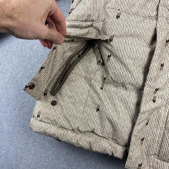 686 Jacket Mens Small Tan Brown Snowboard Ski Hooded Insulated Limited Edition - Picture 9 of 16